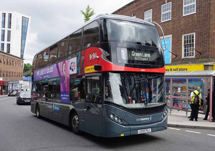 National Express Coventry BYD DD ADL Enviro400EV E029